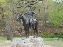 Appeal To The Great Spirit, Statue in Woodward Park
